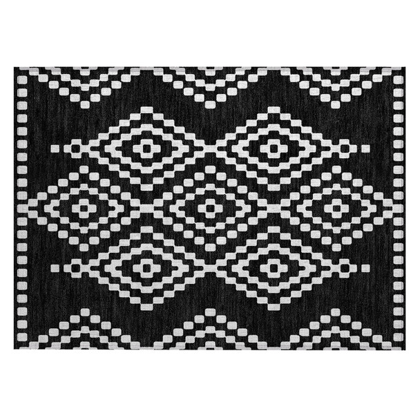 Addison Chantille ACN891 Black Rug