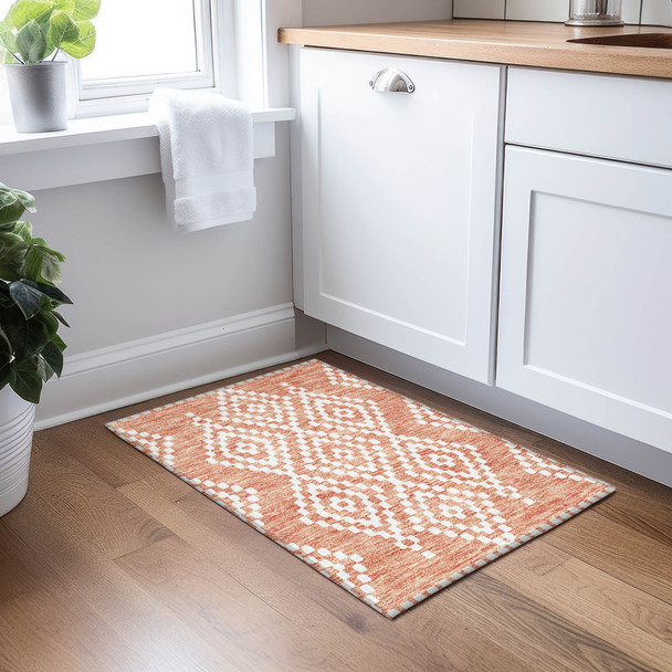 Addison Chantille ACN891 Salmon Rug