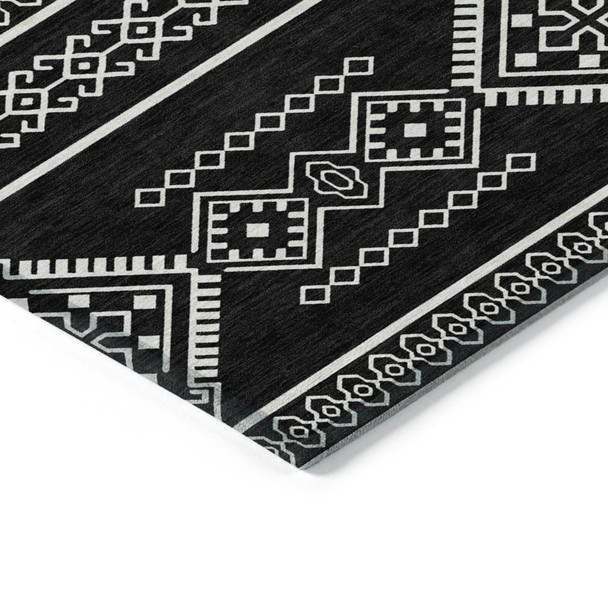 Addison Chantille ACN901 Black Rug