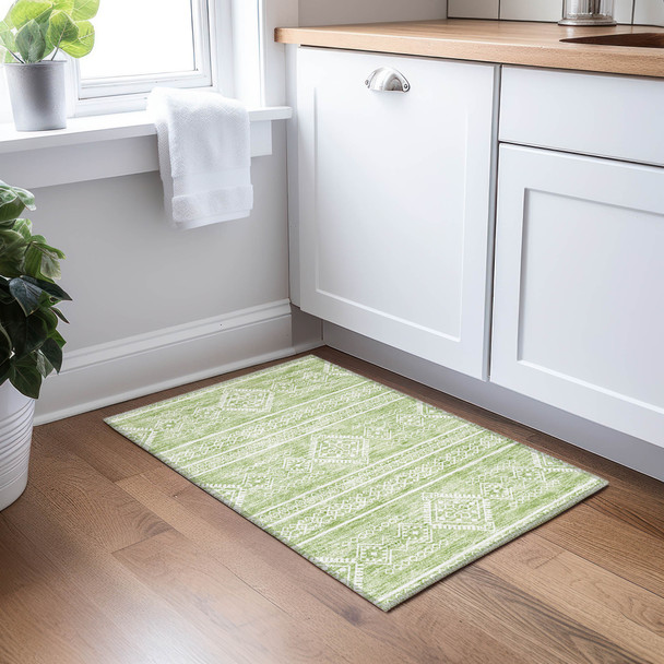 Addison Chantille ACN901 Green Rug