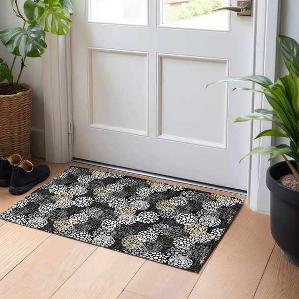 Addison Chantille ACN908 Black Rug