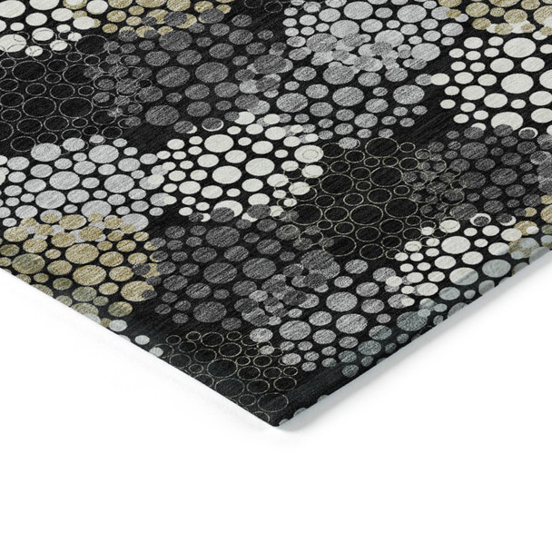 Addison Chantille ACN908 Black Rug