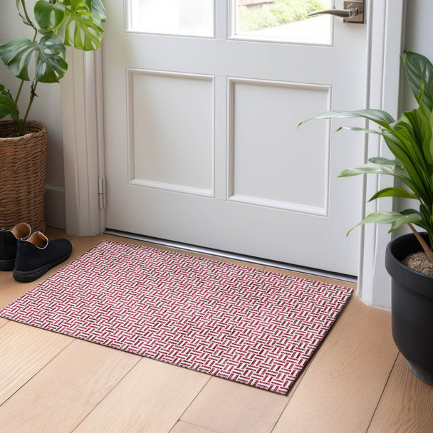 Addison Chantille ACN911 Burgundy Rug
