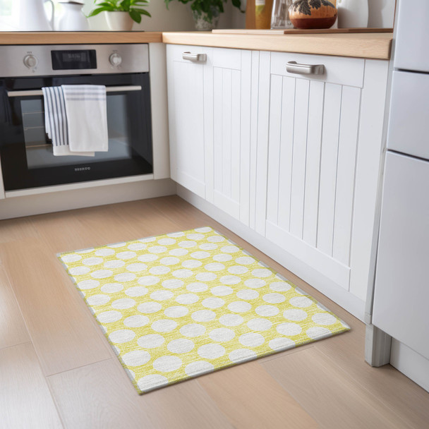 Addison Chantille ACN921 Yellow Rug