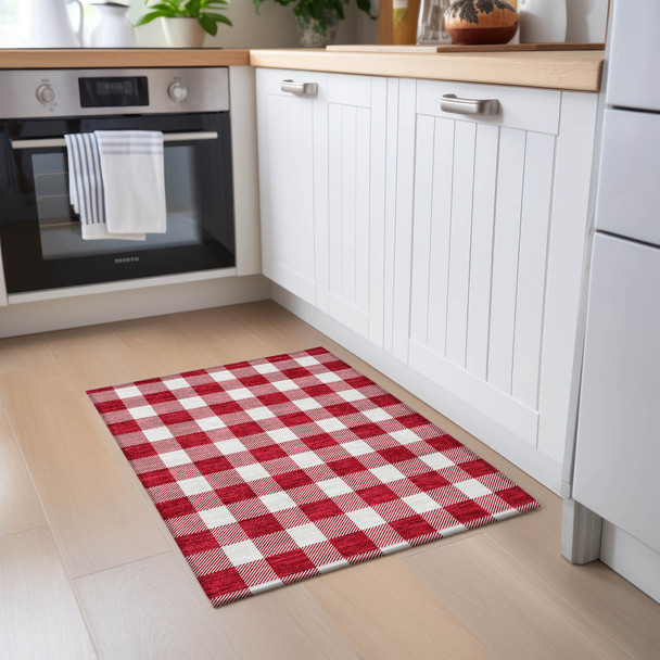 Addison Chantille ACN923 Red Rug