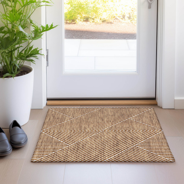 Addison Chantille ACN937 Terracotta Rug