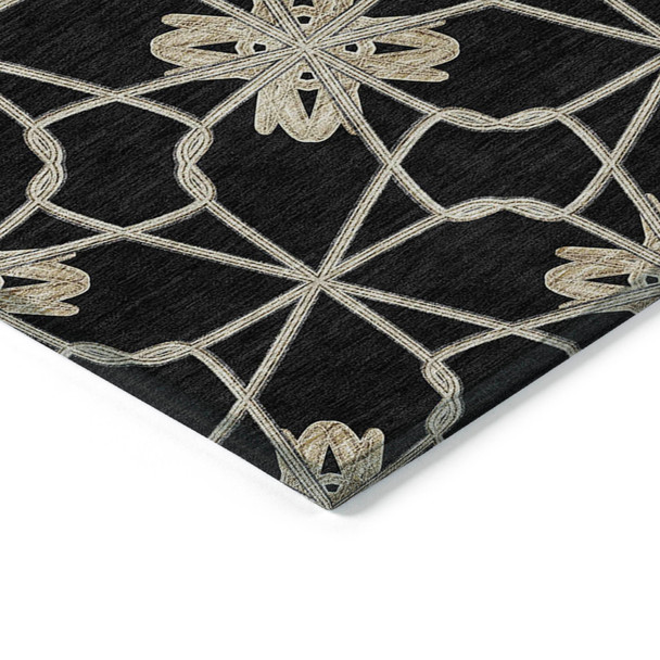 Addison Chantille ACN958 Black Rug