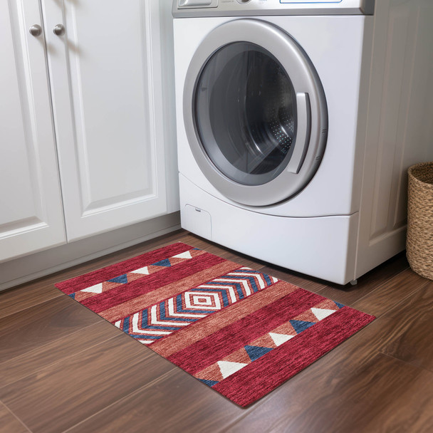 Addison Chantille ACN965 Red Rug