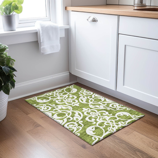 Addison Chantille ACN973 Green Rug