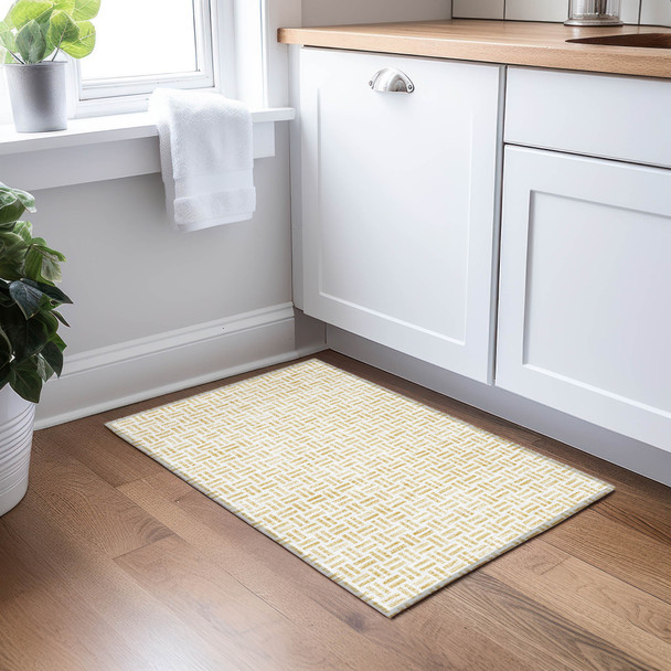 Addison Chantille ACN978 Gold Rug