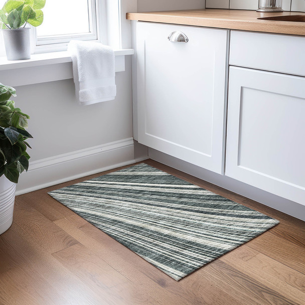 Addison Chantille ACN981 Black Rug