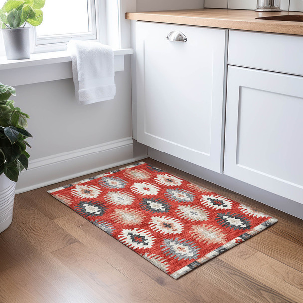 Addison Chantille ACN983 Red Rug