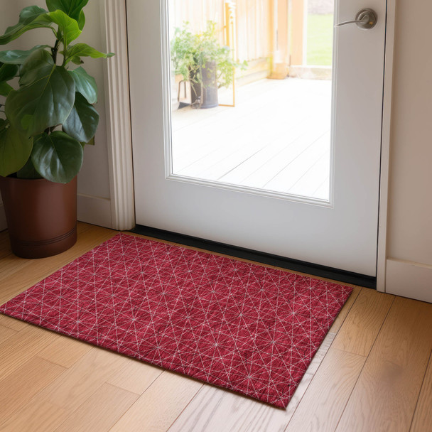 Addison Chantille ACN987 Red Rug