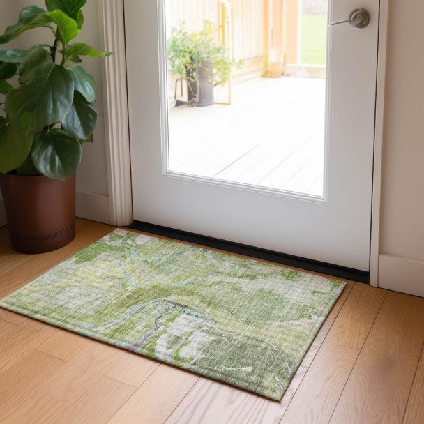 Addison Chantille ACN1005 Green Rug