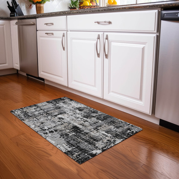 Addison Chantille ACN1008 Black Rug