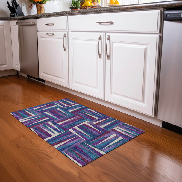 Addison Chantille ACN1012 Purple Rug