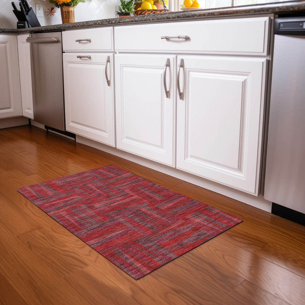 Addison Chantille ACN1012 Red Rug
