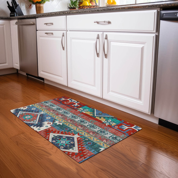 Addison Chantille ACN1015 Red Rug