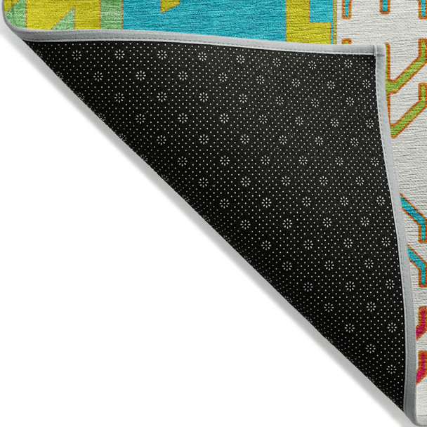 Addison Chantille ACN1015 Teal Rug