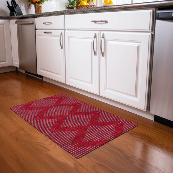 Addison Chantille ACN1017 Red Rug