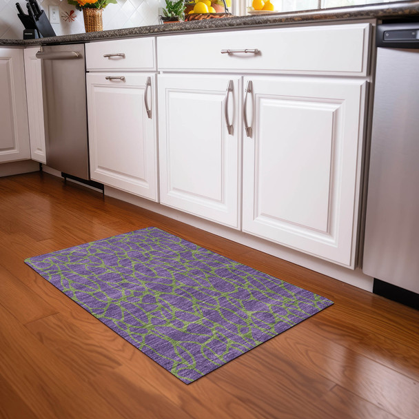 Addison Chantille ACN1023 Purple Rug
