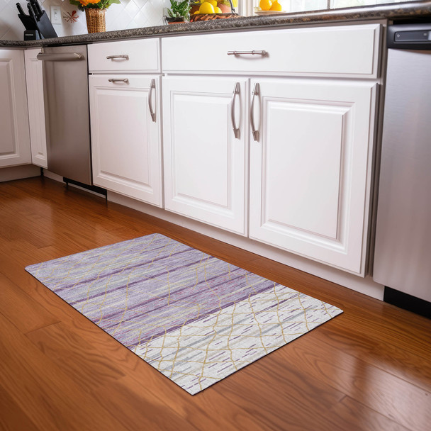 Addison Chantille ACN1025 Purple Rug