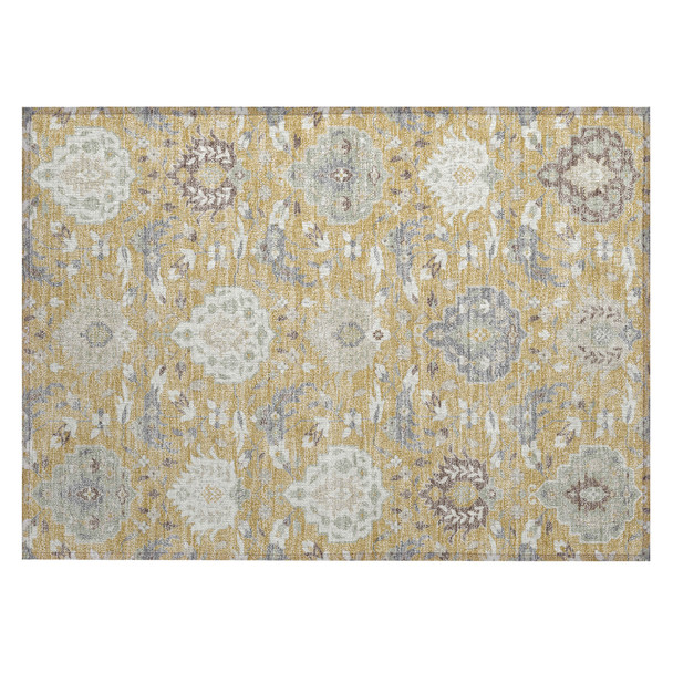 Addison Chantille ACN1026 Gold Rug