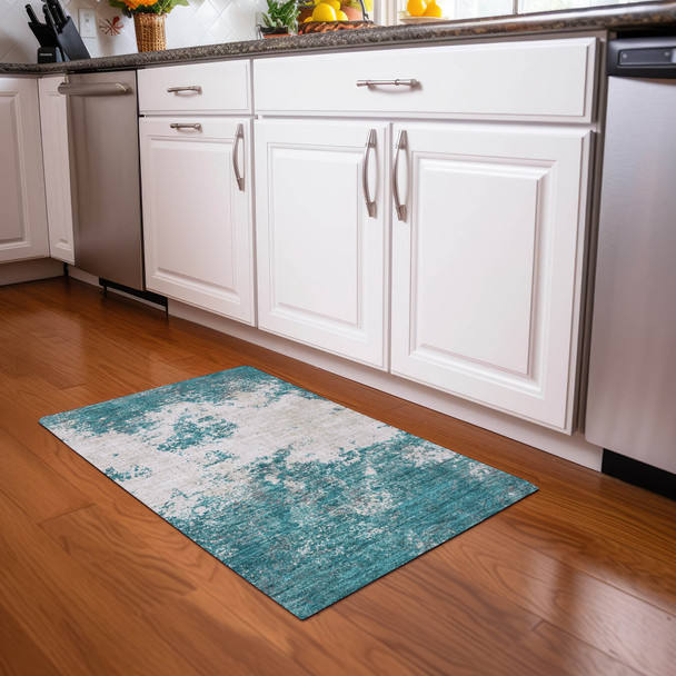 Addison Chantille ACN1027 Teal Rug