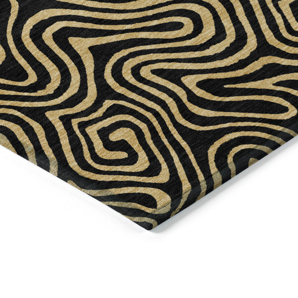 Addison Chantille ACN1031 Black Rug