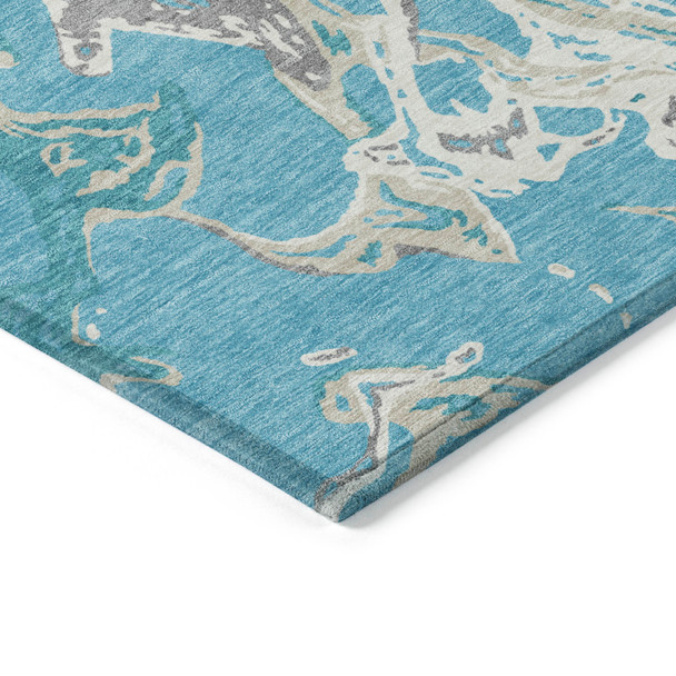 Addison Chantille ACN1035 Teal Rug
