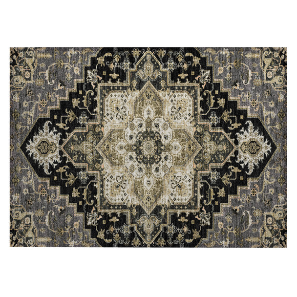 Addison Chantille ACN1036 Black Rug