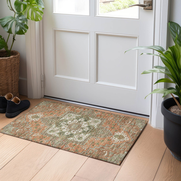 Addison Chantille ACN1036 Rust Rug