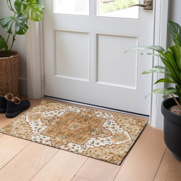 Addison Chantille ACN1036 Terracotta Rug