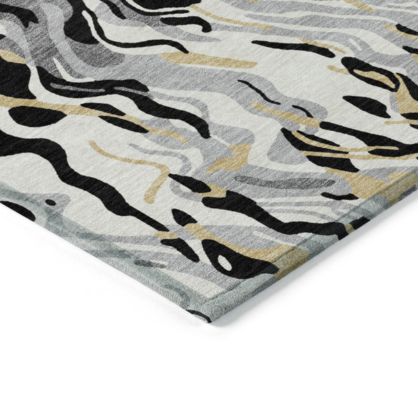 Addison Chantille ACN1038 Black Rug