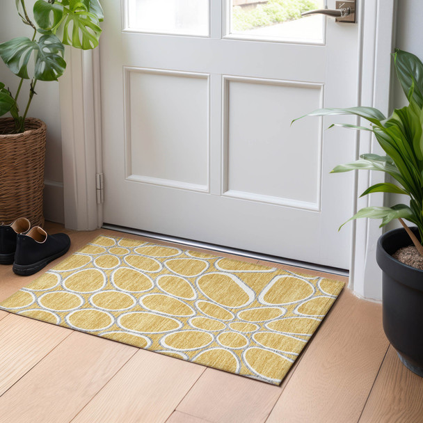 Addison Chantille ACN1041 Gold Rug