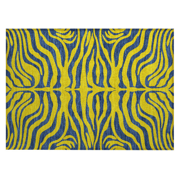 Addison Chantille ACN1043 Yellow Rug