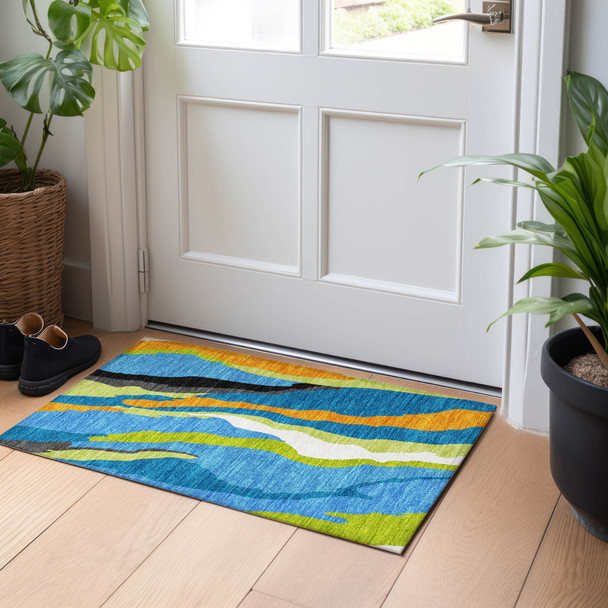 Addison Chantille ACN1047 Denim Rug