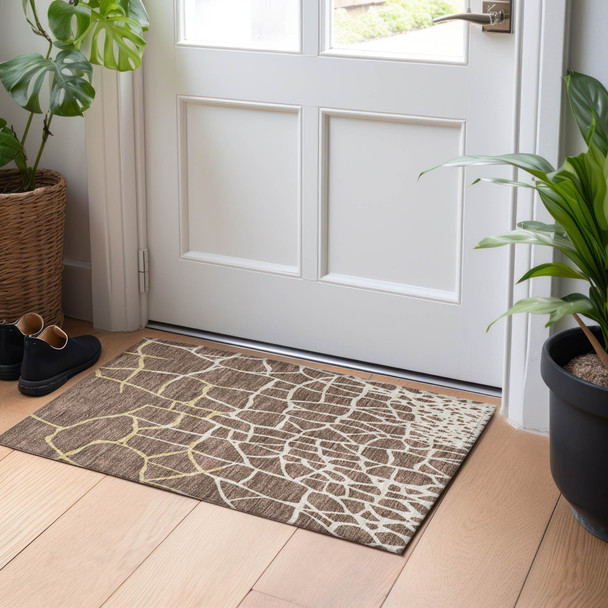 Addison Chantille ACN1049 Brown Rug