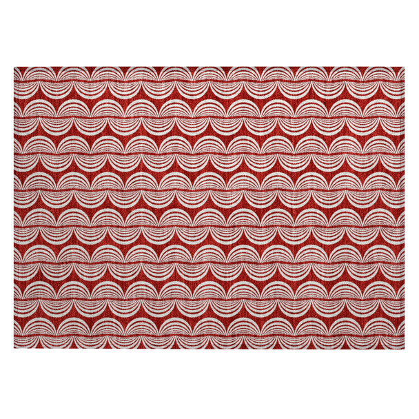 Addison Chantille ACN1055 Red Rug