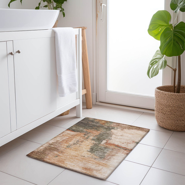 Addison Chantille ACN1068 Terracotta Rug