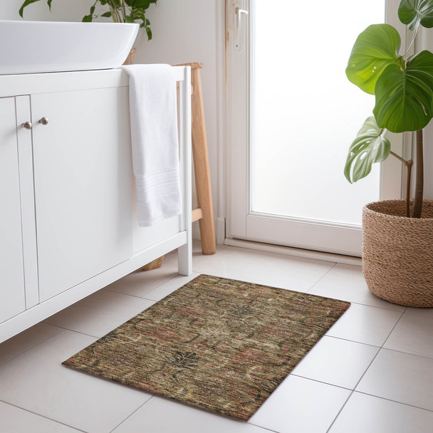 Addison Chantille ACN1082 Brown Rug