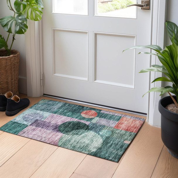Addison Chantille ACN1114 Green Rug
