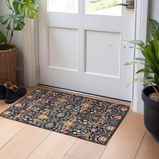 Addison Chantille ACN1132 Black Rug