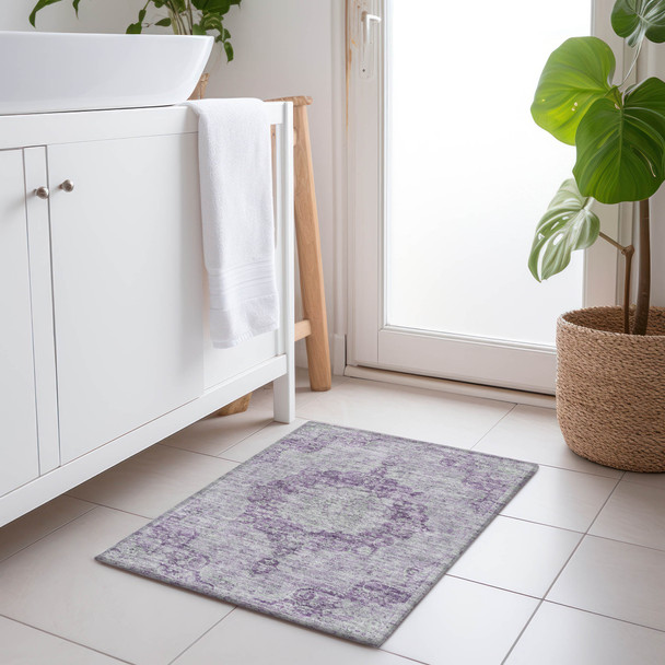 Addison Chantille ACN1238 Purple Rug