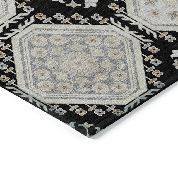 Addison Chantille ACN1443 Black Rug