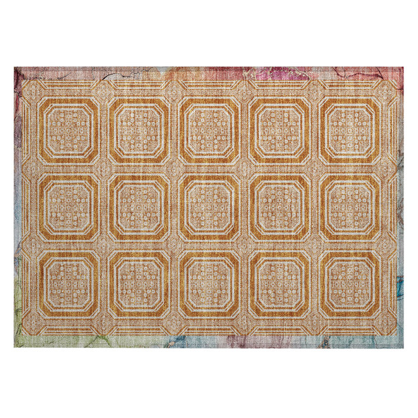 Addison Chantille ACN1464 Terracotta Rug