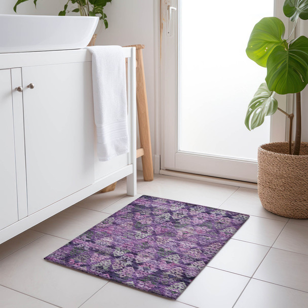 Addison Chantille ACN1637 Eggplant Rug