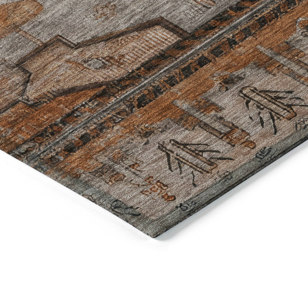 Addison Chantille ACN1776 Terracotta Rug