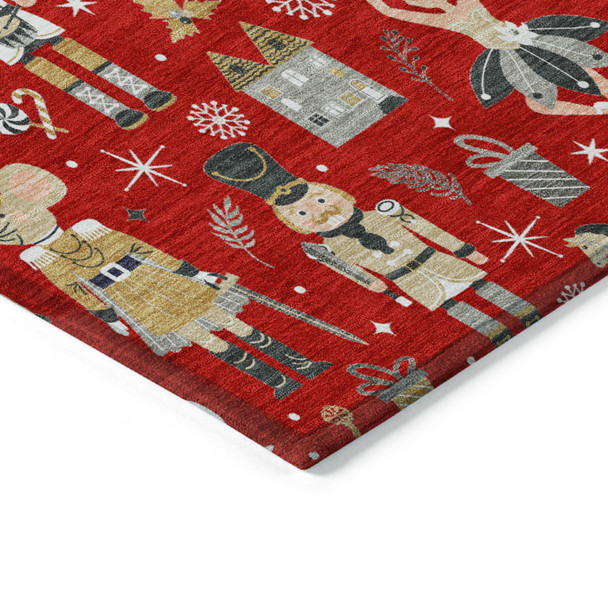 Addison Chantille ACN1827 Red Rug