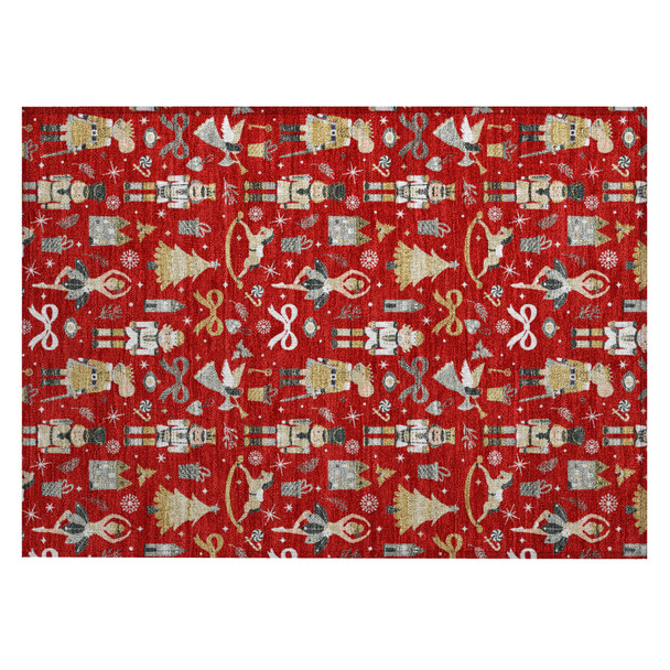 Addison Chantille ACN1827 Red Rug